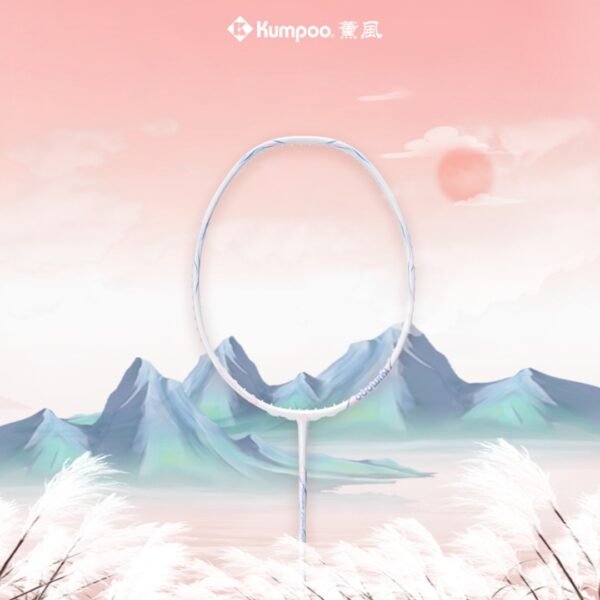 Genuine Kumpoo White Dew badminton racket