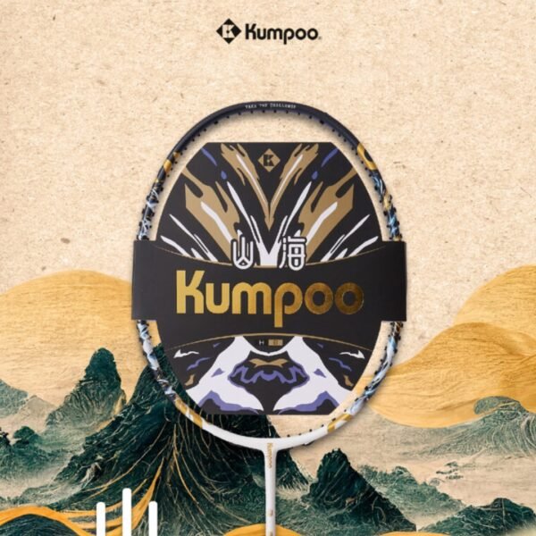 Genuine Kumpoo Mountains and Rivers Badminton Racket Full box